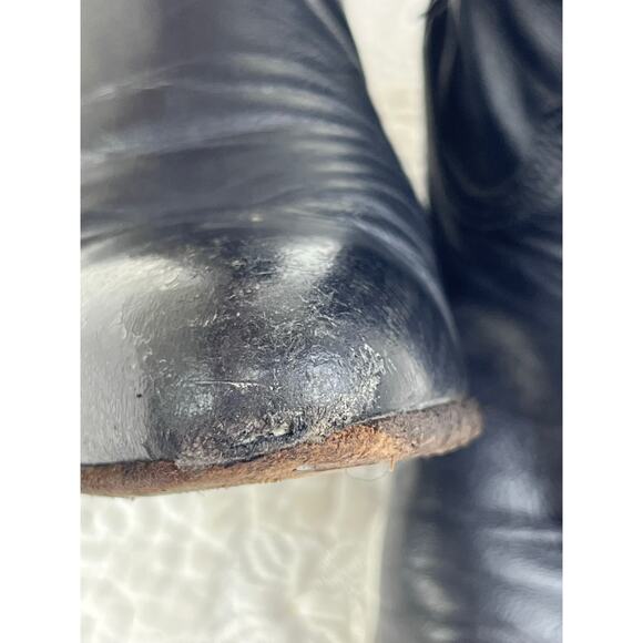 Nacona Boots Women's Size 5.5B Black Leather Western Cowboy Boots 8217G - Picture 3 of 10